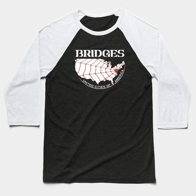 Bridges Logo Baseball T-Shirt by GraphicTeeShop